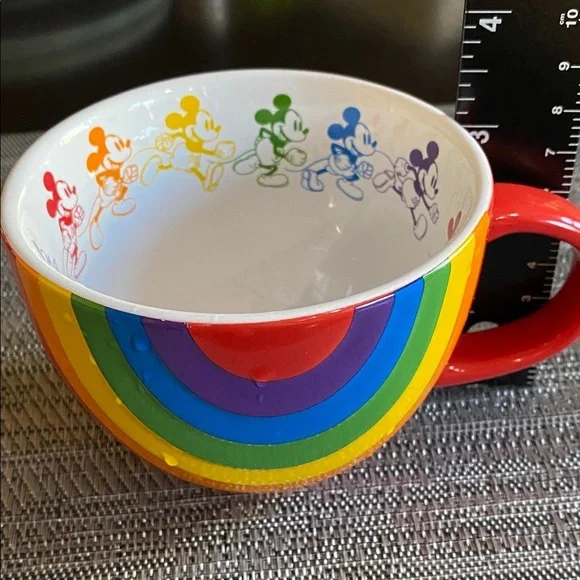 Disney Colorful Mickey Mouse Party Mug. 12 ounce Capacity. - Picture 9 of 10